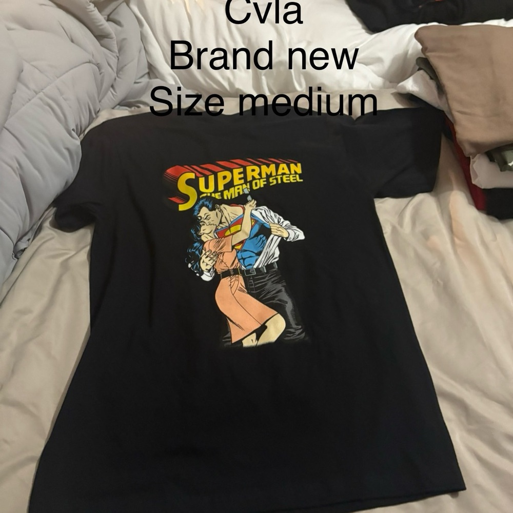 Superman Graphic Tee - Black